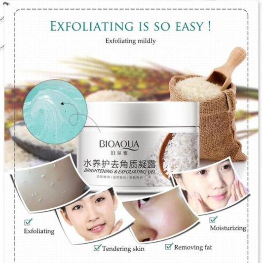 BioAQUA Radiance Polish Exfoliating Rice Jel